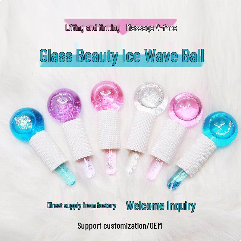 

Rose Quartz Ice Therapy Facial Massage Beauty Ball Single Pack