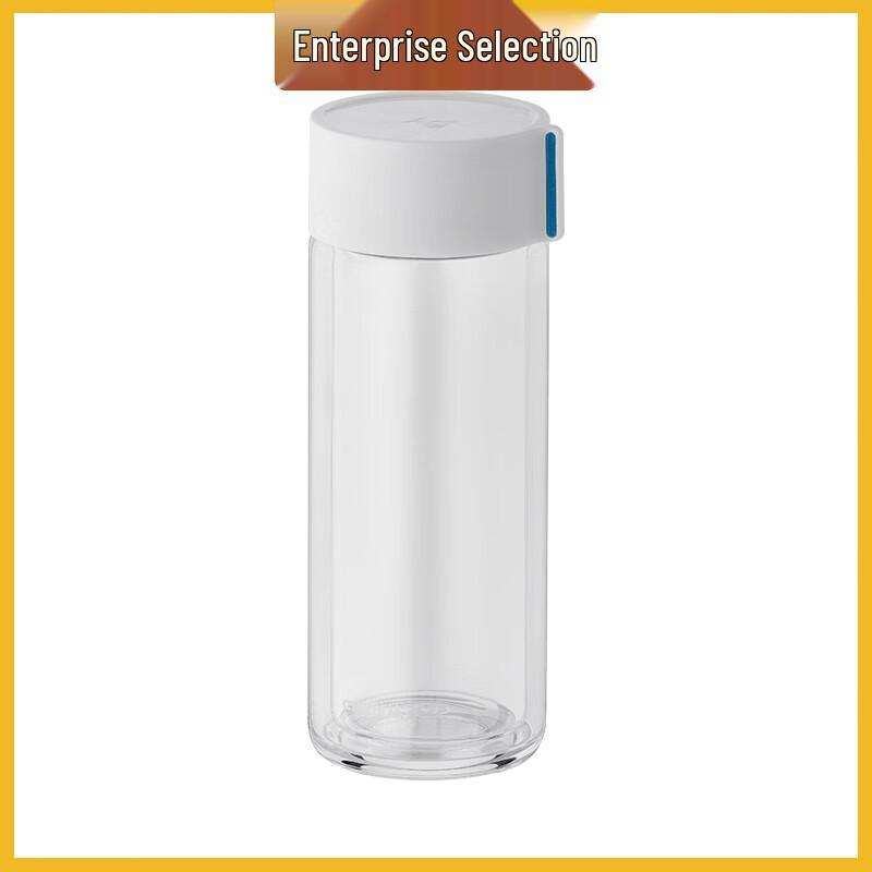 Chahua Ouboz Double-Layer Heat-Resistant Glass Cup with Filter