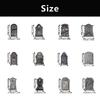New Style, Halloween Party Decoration, Creative Tombstone Design, 24pcs, Baking Cake Small Flag, Party Decoration Plugin