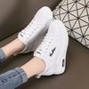 White Shoes for Women Spring Shoes All-match Sports Casual Shoes Thick-soled Height-increasing Women's Shoes