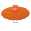 Silicone Cup Lid Creative Round Mug Cover Leak Proof Round Shape Reusable Tea Coffee Leak-Proof Cup Lid Cup Accessories
