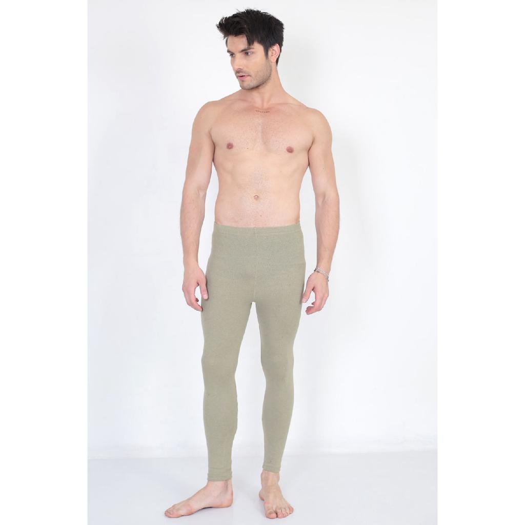 Erhabene Thermounterwäsche | Unisex Thermostrumpfhose aus Baumwolle Schwarz
