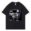 Cat Eating Taco Funny e Graphic T Shirts Women Vintage Fashion Short Sleeve T-shirts Summer Casual Loose T-shirt