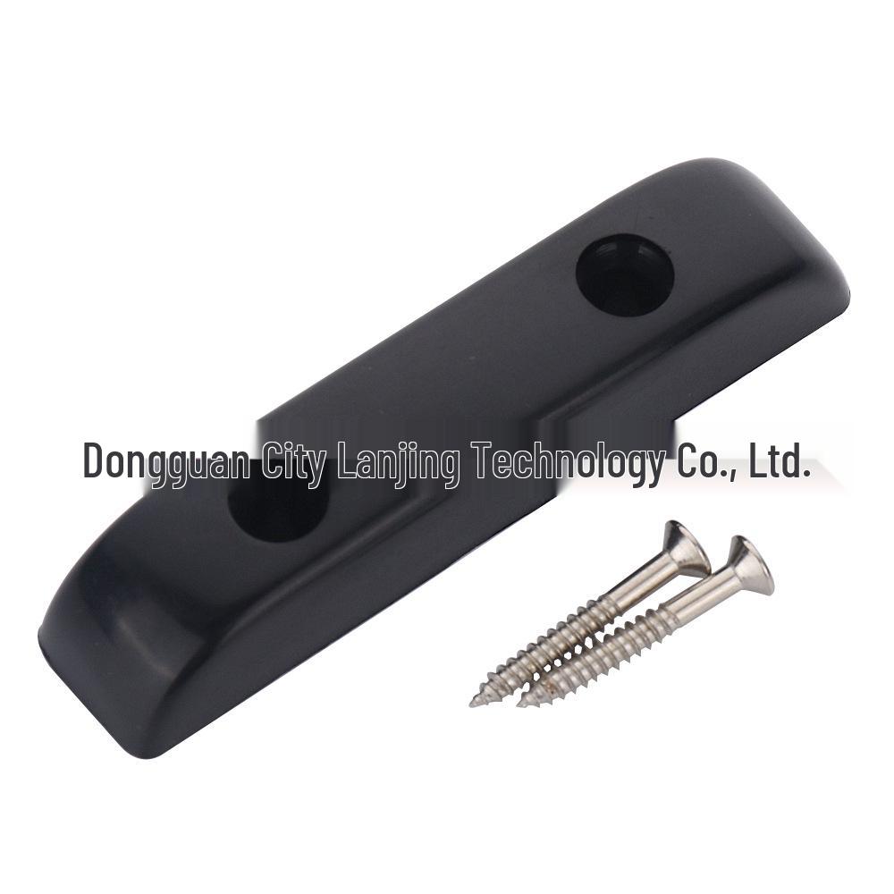 Black Electric Bass Thumb and Finger Rest Support Pad