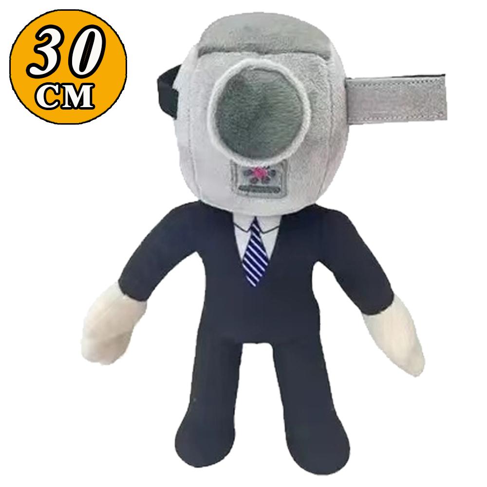 

63style Skibidi Туалет Плюшевая Мягкая Игрушка Оператор Телевизионный Человек Skibidi Dop Dop Да Да Титаны Camcordeman Speakerman Speaker Man Кукла