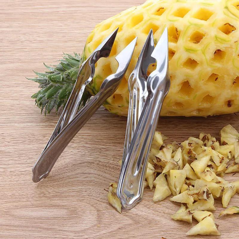 Stainless Steel Pineapple Eye Remover With Sharp Tip Durable Design For Home Kitchen Fruit Prep Daily Use