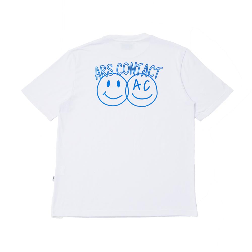 ARSCONTACT Ac Smile Tee. White