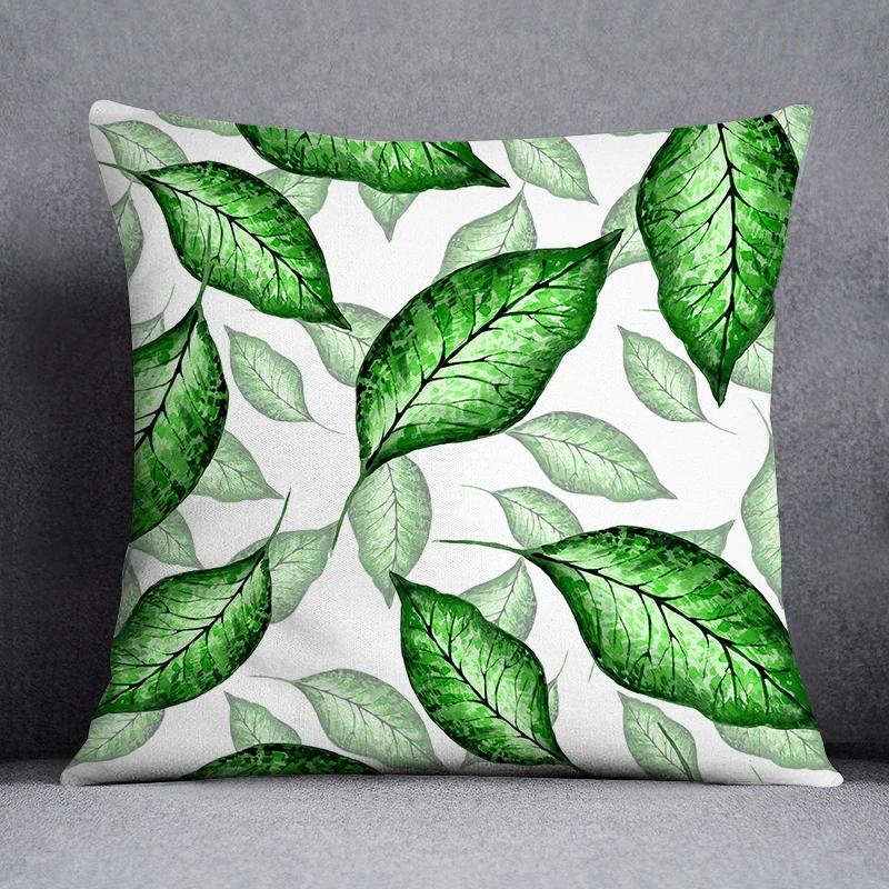 Nordic abstract printed pattern square cushion cover for home living room sofa decoration waist  pillowcase x