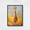 Cute Baby Animal Nursery Posters Cute Wildlife Prints Canvas Oil Painting Woodland Wall Art Pictures Home Kids Room Decoration