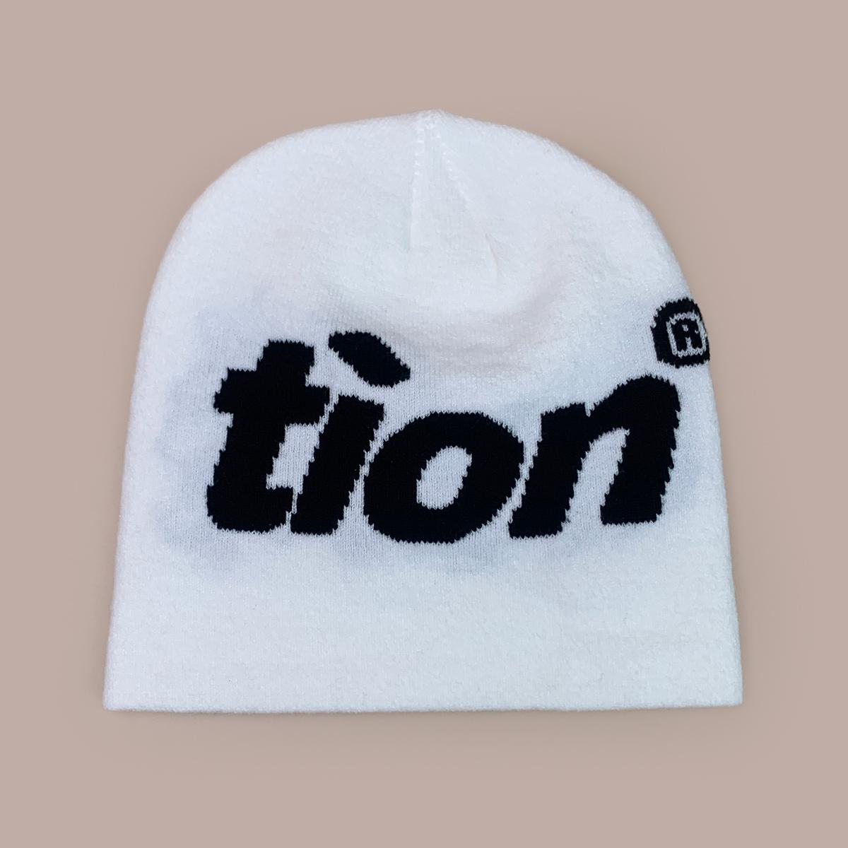 

Niche Simple Jacquard Tion Letters Knitted Hats New Men Women Color Block Warm Hip Hop Fashion Personal Versatile Street Beanies 54-60cm