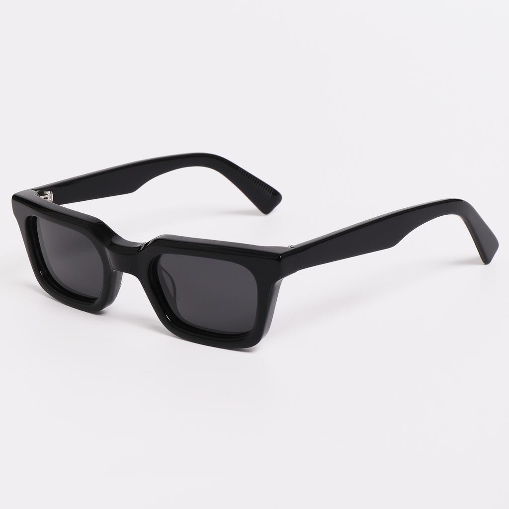 2026 New Fashion Retro Thick Square Sunglasses Acetate Frame Vintage Handmade Sun Glasses UV400 Protection for Men Women