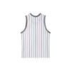Nike Dri-Fit DNA Striped Round Neck Logo Print Sleeveless Basketball Tank Top Men Tops White DX0436-100