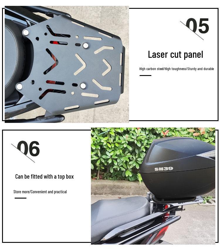 CK150T-11 Kymco RKS150 X150 Racing Anti-Fall Front/Rear Guard Bar & Tail Rack