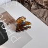 Korean Tortoiseshell Acetate Hair Claw - Small, Stylish Bangs Clip
