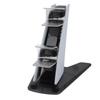 For PS5 Controller Charging Station Wireless Controller Charging Station with Dual Ports with Ambient Light White