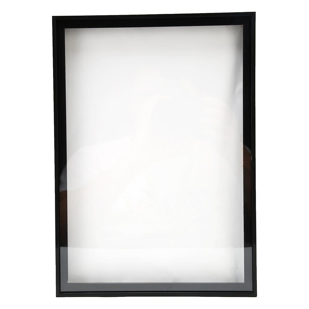 Picture Frame with Bracket Easy To Disassemble Plastic Decorative Photo Frame for Dried Flowers