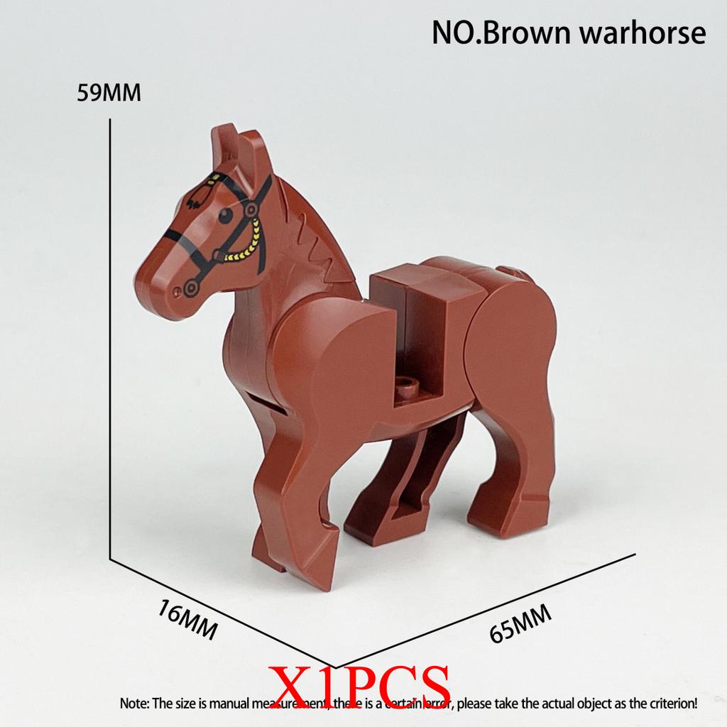 The Zoo Model African Elephants Camel Deer Crocodile Leopard Animal Building Blocks Educational Games Figure Brick Toys Kid B03