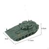 1/72 4D Tank Model Chariot Crafts Education Toy, Miniature Tracked Crawler for Adults