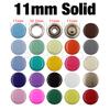 50-100Pcs Metal Prong Snap Button Hollow/Solid Press Prong Ring Button Studs Fasteners For Clothes Garment Sewing Bags Shoes