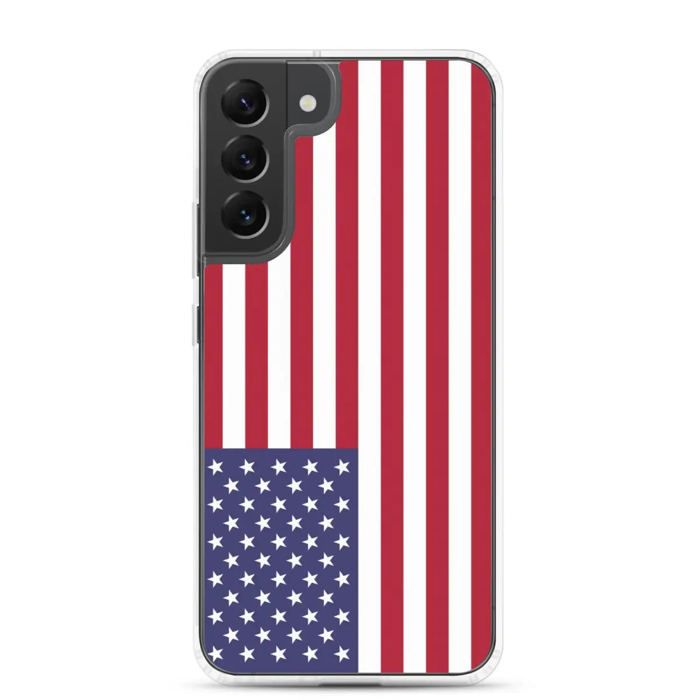 Coque Téléphone - Samsung - Galaxy S20 Ultra - Drapeau États-Unis - Souple - Multicolore