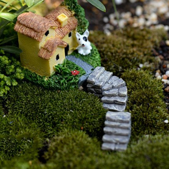 2/4Pcs Resin Horse Turtle Windmill Miniature Dollhouse Ornament Garden Decor