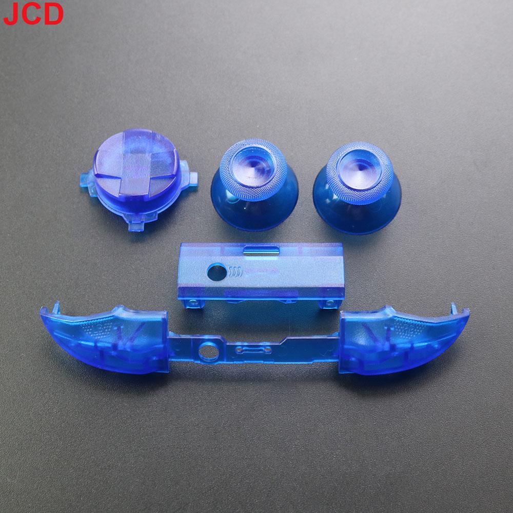 5in1 For Xbox Series X S Controller LB RB Button Strip Middle BaffleStrip Cross Direction Keys Analog Joystick Cap D-Pad Button
