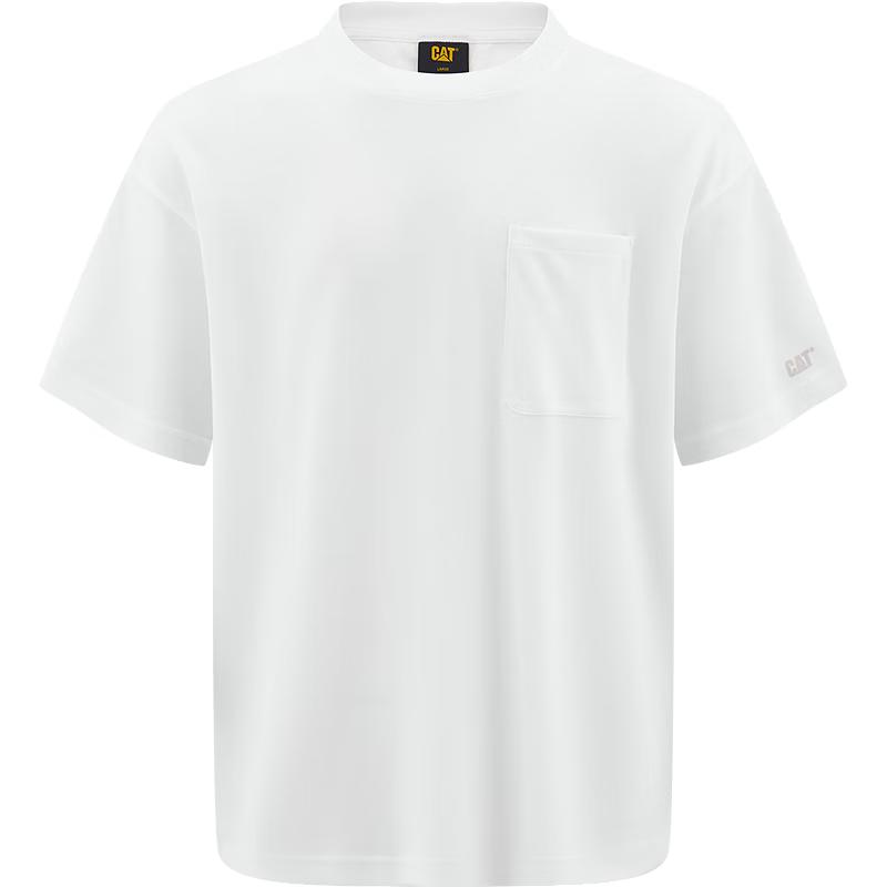 

CAT Men s Outdoor Casual Drop Shoulder Pocket T-Shirt M