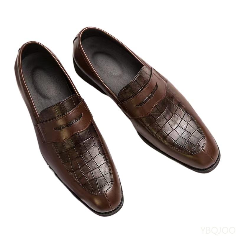 New Spring Autumn Casual comfortable Pointed Retro Men's Shoes Elegant minimalist Men's Shoes Fashionable Versatile Flats