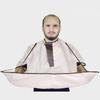Cluoling Haircut Hair Foldable Haircut Cape for Easy Home Hair and Haircutting Includes Storage Beige Cape, Apron, Waterproof, Haircuts, Dyeing,