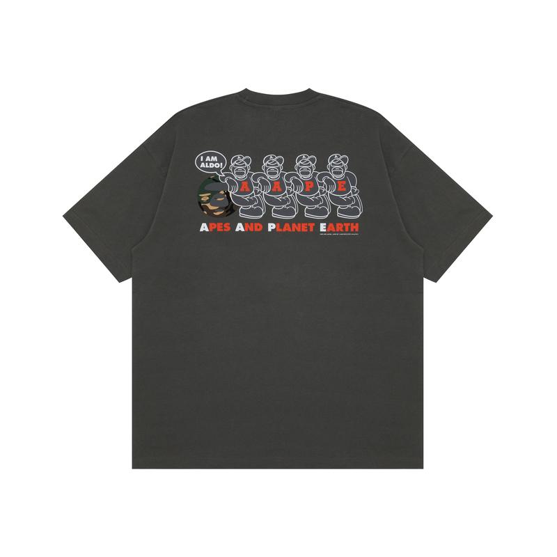 Aape Logo-print Cotton T-shirt AAPTEM1495XXM