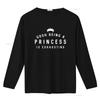 Gosh Being A Princess Is Exhausting T Shirt Slogan for Women Trendy Fashion Top vintage Washed homme Comfortable Soft fashion