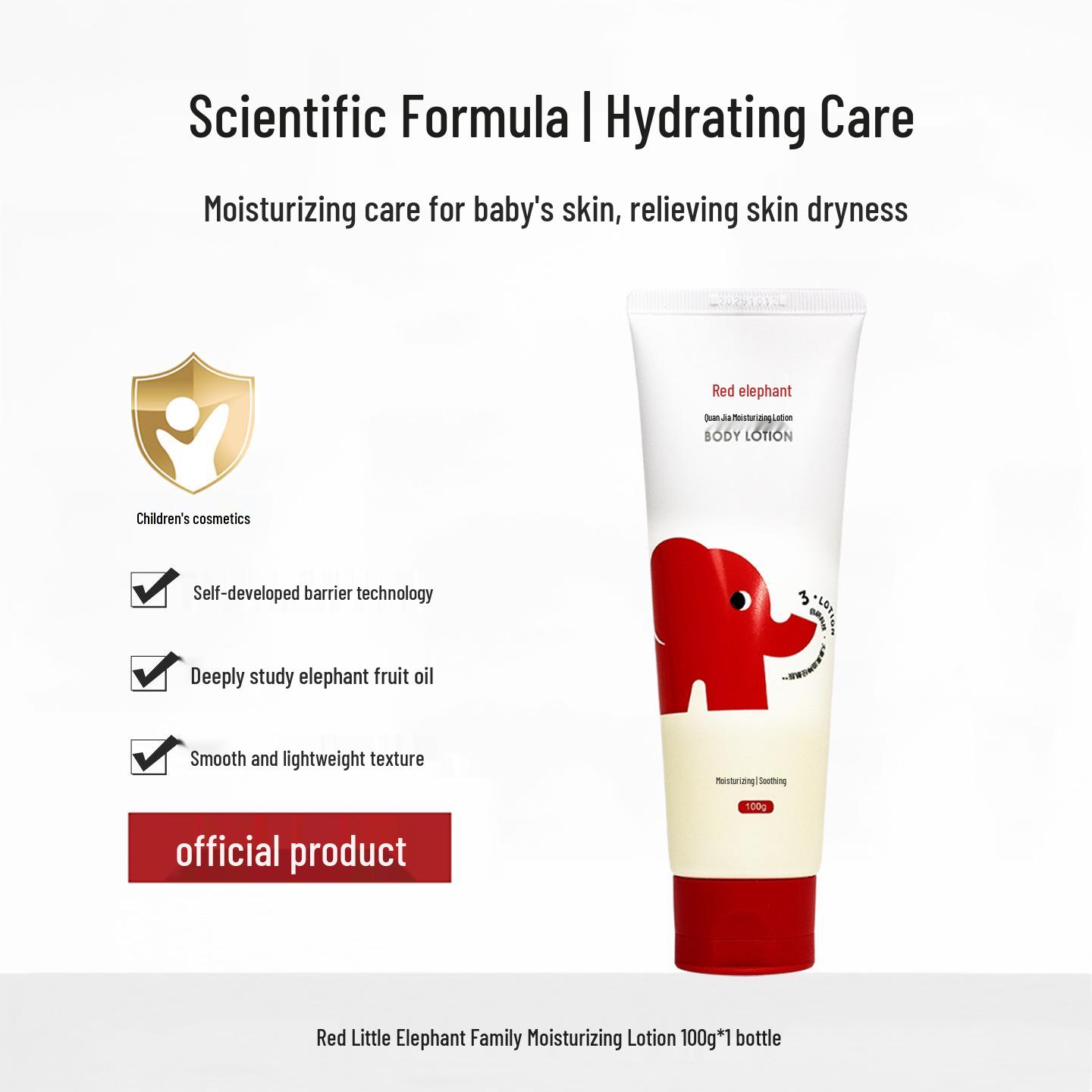 Red Little Elephant Soothing Moisturizing Body Lotion for Babies & Family