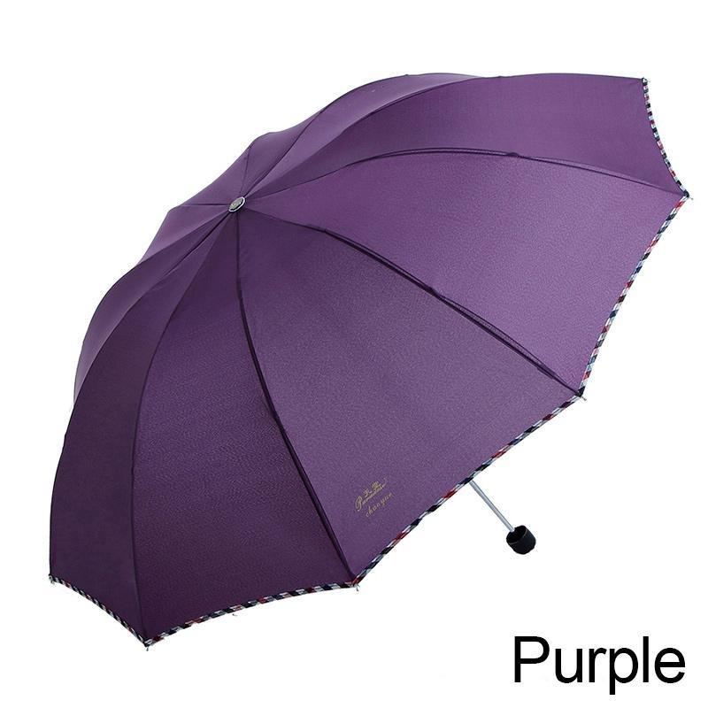 Супер большой деловой зонт мужской дождевик женский компактный ветрозащитный зонтик 3 — фото 12