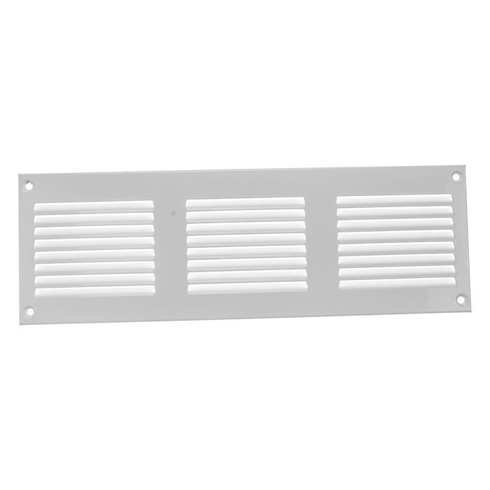 Aérateur - Vent Systems - Grille d'aération - 300 x 100 mm - Protection anti-insectes - Résistant -30 à 250°C
