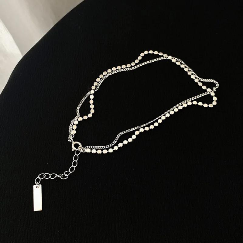PANJBJ 925 Silver Color Mosubi Zircon Anklet For Women Girl Simplicity Retro Exquisite Jewelry Birthday Gift Dropshipping