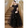 Pink Elegant Graduation Long Princess Dress Evening Gown