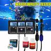 5 In 1 Water Quality Multi-parameter PH EC CF TDS(ppm) Temp Tester Meter Aquariums Hydroponics Pool Tank Pond Drinking