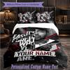 Personalized 3Pcs Bedding SetKendrick Lamar Custom Text Duvet Cover Pillowcase Set Bedroom Gift