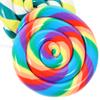 Alasum Miniature Candy Set of 4 Lollipop Vivid DIY Sample Decorations for Pretend Candy Photo Booth Decorations Toys, Charms, Colors, Play,