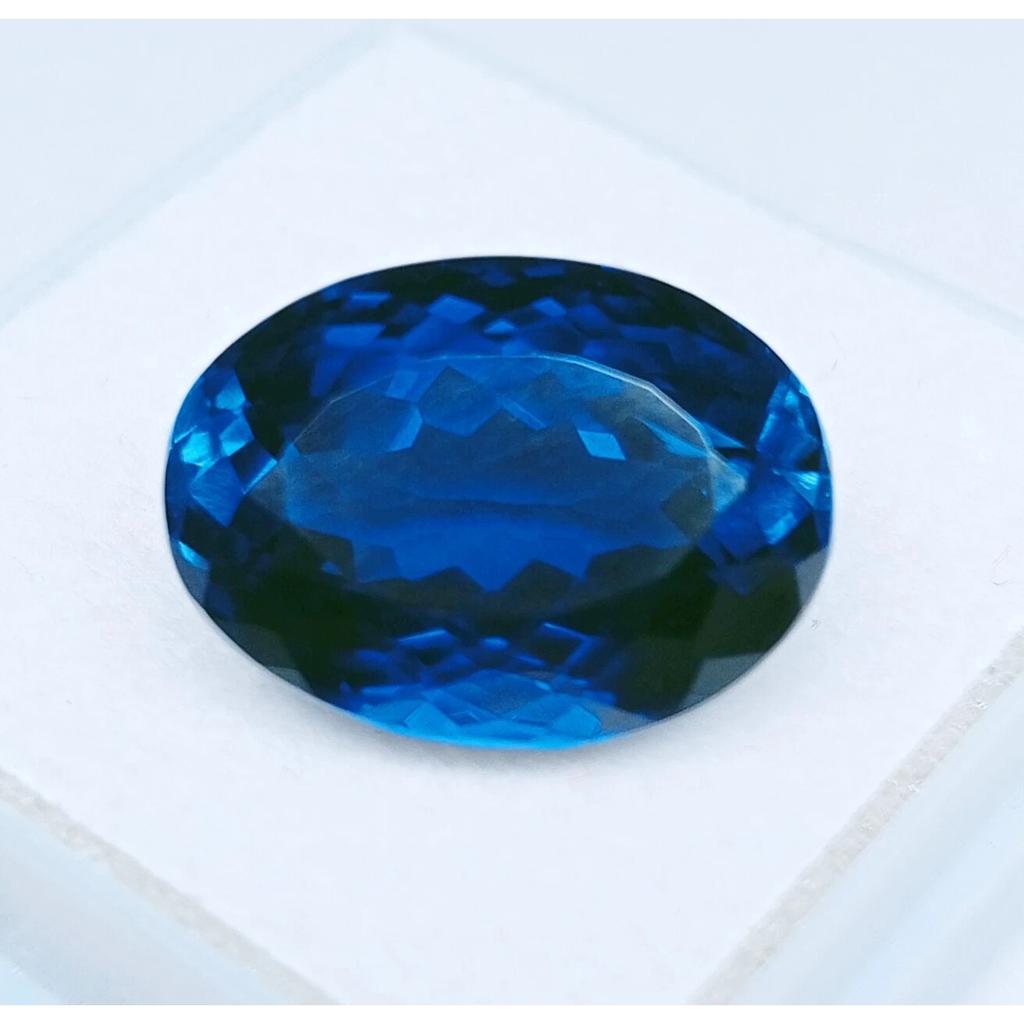 Oval Cut Natural Blue Sapphire 10+ Ct Beautiful Certified Loose Gemstone