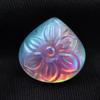 Lab-Created Opal Loose Gemstone Pear Cut 9.65 ct Multi-Color October Birthstone for Gem Collections