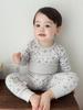 2025 Pure Cotton Kids' Autumn Warm Set: Class A Top & Trousers for Boys and Girls