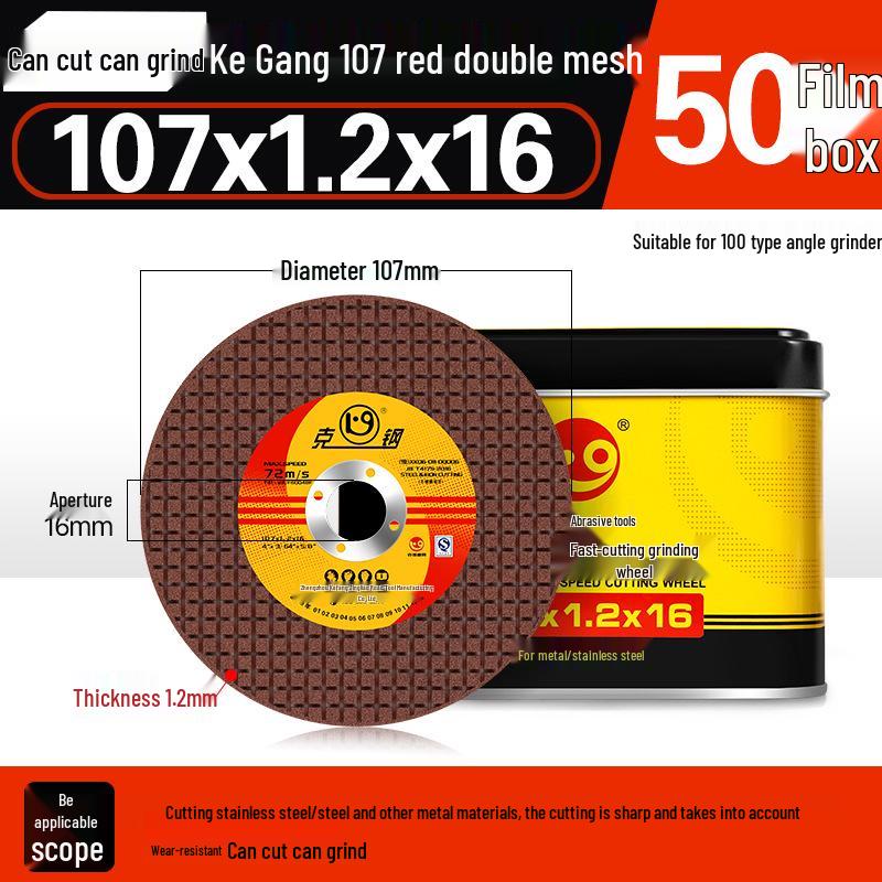 100mm Metal & Stainless Steel Grinding Wheel and Polishing Disc for Angle Grinders