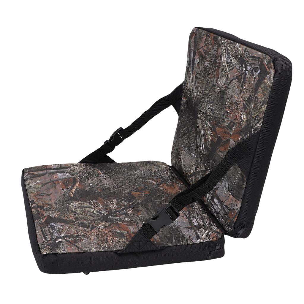 Tragbares Kissen Kiefernnadelmuster Faltbar Dick Wasserdicht Stadionkissen für Outdoor Picknick Camping Angeln