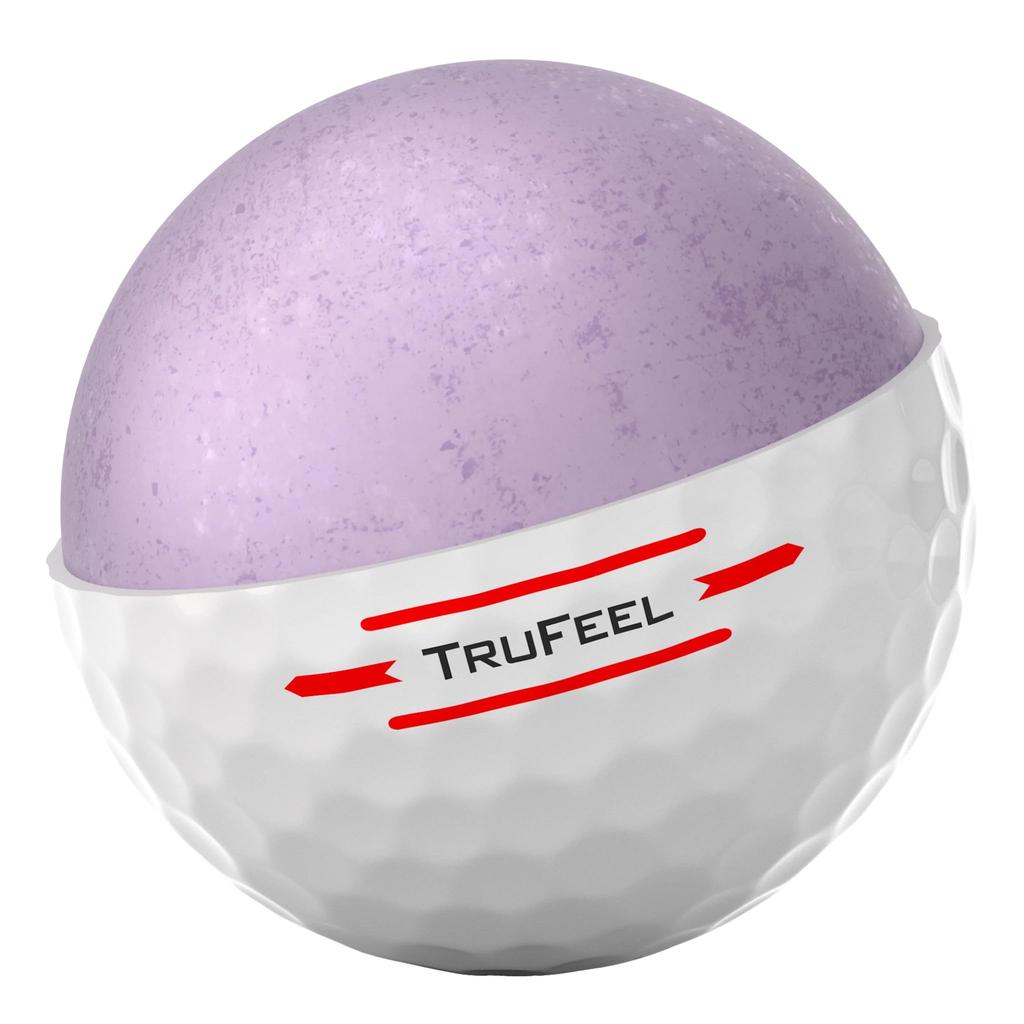 TITLEIST 24 TRUFEEL DZ Unisex White Golf Balls