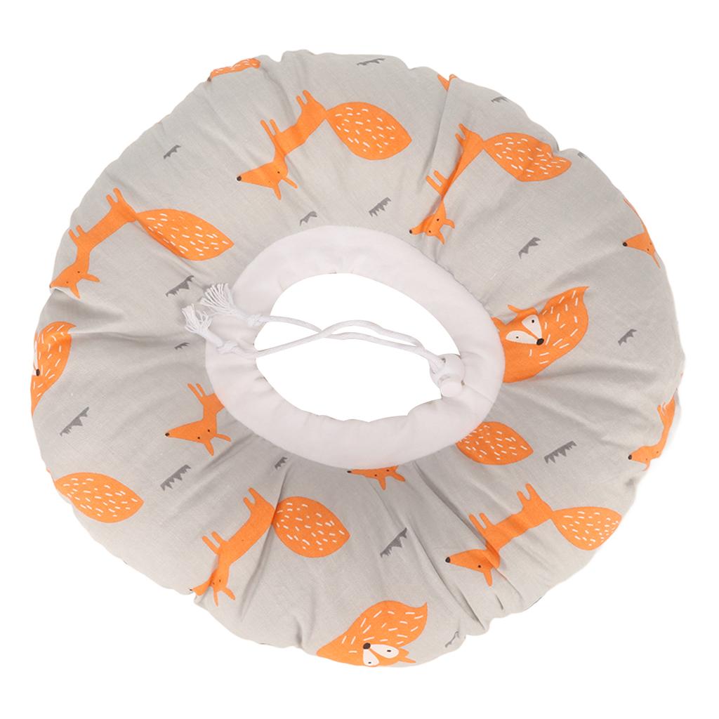 Ear Piercing Pillow Cartoon Animal Pattern Inflammation Pressure Sore Relief Ear Guard Pillow 12.6 Inch