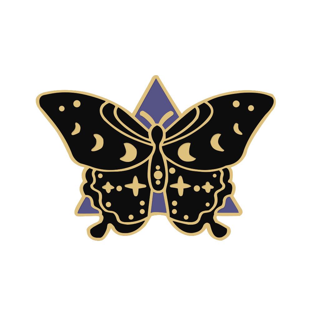 Colorful Butterfly Brooch: Exquisite Metal Pin for Clothes, Bags, and Corsage Accessories