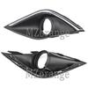 Fog Light Covers for Mitsubishi Outlander 2015 2016 2017 2018 Fog Lamp Chrome Bezel Foglight Hoods Grille Frame Car Accessories