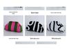 2025 Versatile Striped Knitted Handbag: Cloud Design, Large Capacity, Color Block, Daily Use.