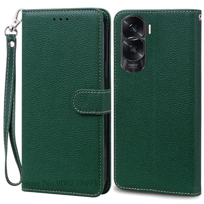 16 barev Pouzdro Honor 90 Lite Pro Honor 90 Lite 5G Pouzdro Kožená peněženka Flipové pouzdro pro Huawei Honor 90 Lite 5G Ochranný kryt slotu na kartu